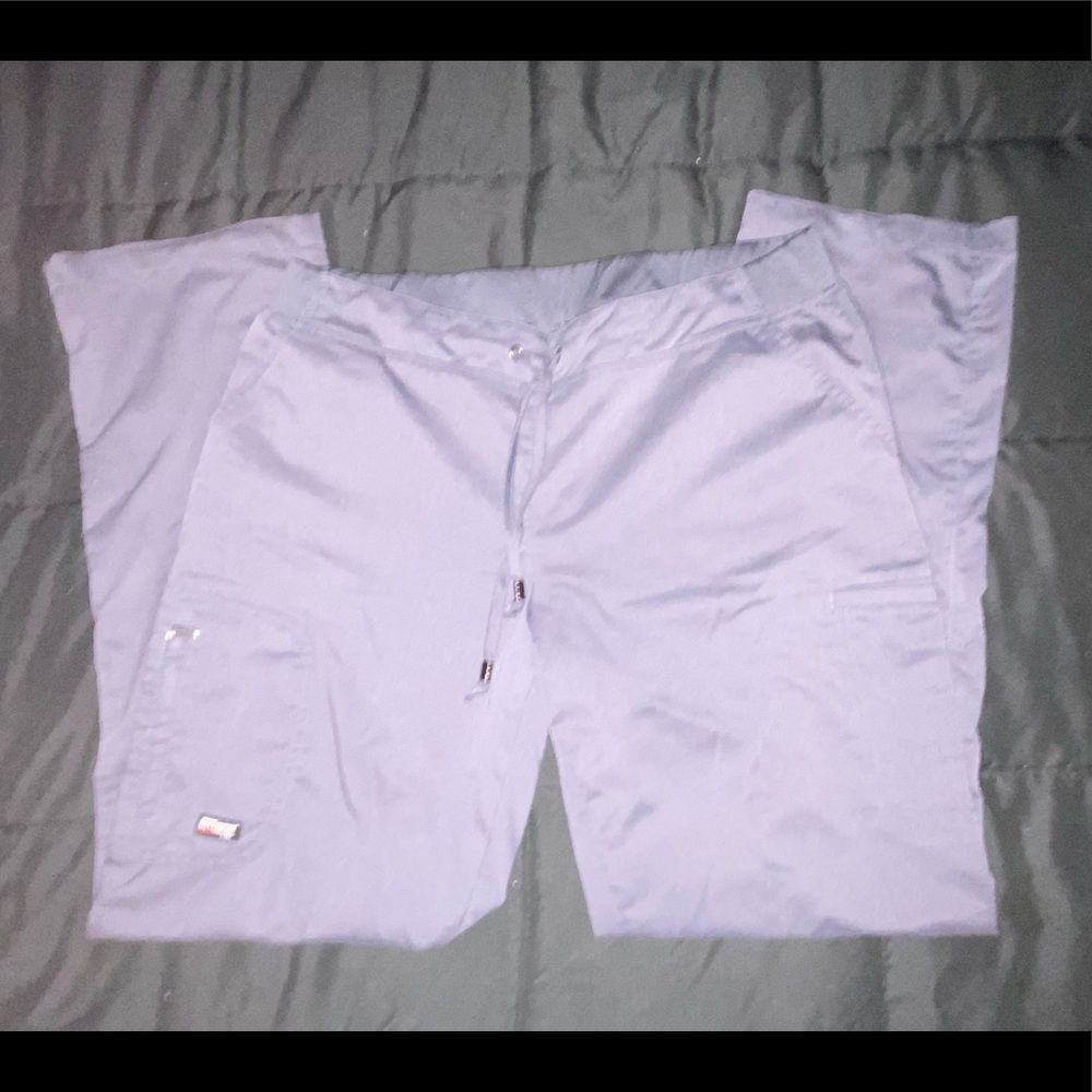 Grey’s Anatomy 6 Pocket Scrub Pants- Steel Grey